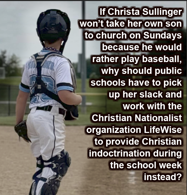 Christa Sullinger Christian Nationalist Garrett Indiana